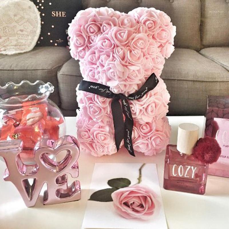25cm Valentine's Day Gift Foam Rose Bear With Box PE Teddy Rose Artificial Flower Gift for Girl friends Mother Wife Home Decor1
25cm Valentine's Day Gift Foam Rose Bear With Box PE Teddy Rose Artificial Flower Gift for Girl friends Mother Wife Home Decor1