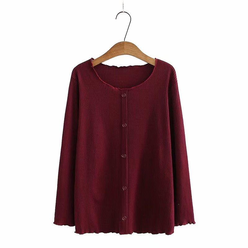 Plus size solid gold black wine green gray khaki women loose knitted long sleeve T shirts 2021 new spring winter tshirts female
Plus size solid gold black wine green gray khaki women loose knitted long sleeve T shirts 2021 new spring winter tshirts female