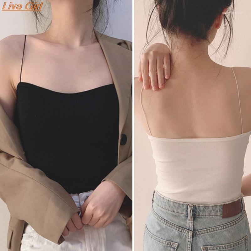 Women Sexy Tank Top Sexy Bra Top Breathable Chest Pad Wearing Underwear Thin Strap Beautiful Back Tube Feme1
Women Sexy Tank Top Sexy Bra Top Breathable Chest Pad Wearing Underwear Thin Strap Beautiful Back Tube Feme1