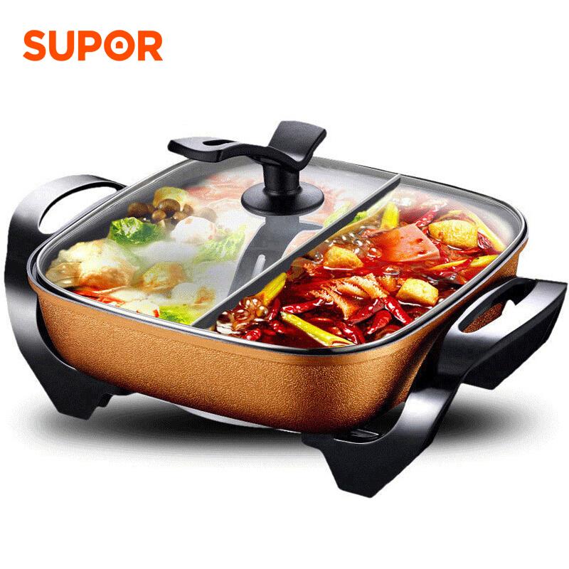 Electric Hot Pot Household Multifunctional Electric Cooker 2 Independent Pot 5L Non-stick Hotpot Soup Maker Cooking Appliances
Electric Hot Pot Household Multifunctional Electric Cooker 2 Independent Pot 5L Non-stick Hotpot Soup Maker Cooking Appliances
