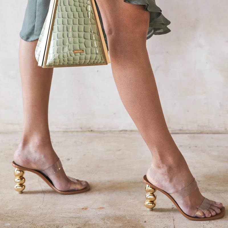 new arrive strange Ball heel ladies sandals peep toe clear PVC summer slippers woman runway slippers, Pic style
new arrive strange Ball heel ladies sandals peep toe clear PVC summer slippers woman runway slippers, Pic style