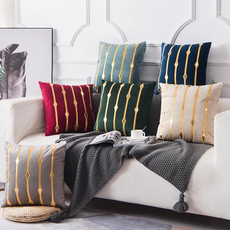 Luxurious Golden Bronzing Thick Velvet Pillow Cushion Cover Home Decorative Kussenhoes Housse de Coussin Cojines New Year Gifts1, 02
Luxurious Golden Bronzing Thick Velvet Pillow Cushion Cover Home Decorative Kussenhoes Housse de Coussin Cojines New Year Gifts1, 02