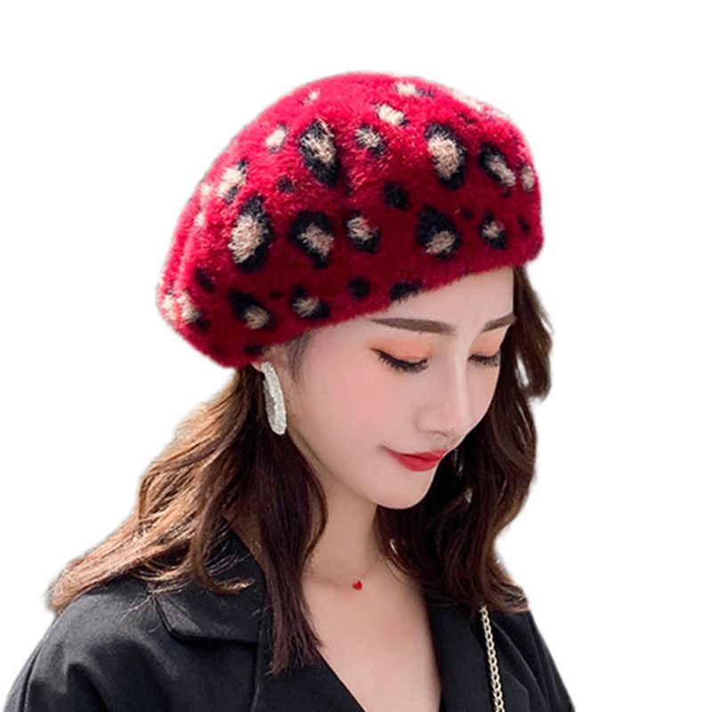 Berets Women French Style Autumn Winter Felt Beret Cap Vintage Leopard Dotted Printed Ladies Painter Outdoor Elegant Beanies Bonnet Hat, Beige
Berets Women French Style Autumn Winter Felt Beret Cap Vintage Leopard Dotted Printed Ladies Painter Outdoor Elegant Beanies Bonnet Hat, Beige