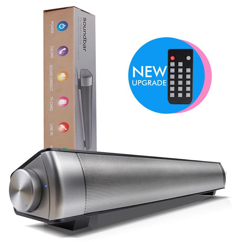 Rsionch Upgraded LP08 Bluetooth Speaker Bookshelf Metal 3D Sound Soundbar Home Theater Wireless Speaker TV Soundbar Sound System
Rsionch Upgraded LP08 Bluetooth Speaker Bookshelf Metal 3D Sound Soundbar Home Theater Wireless Speaker TV Soundbar Sound System