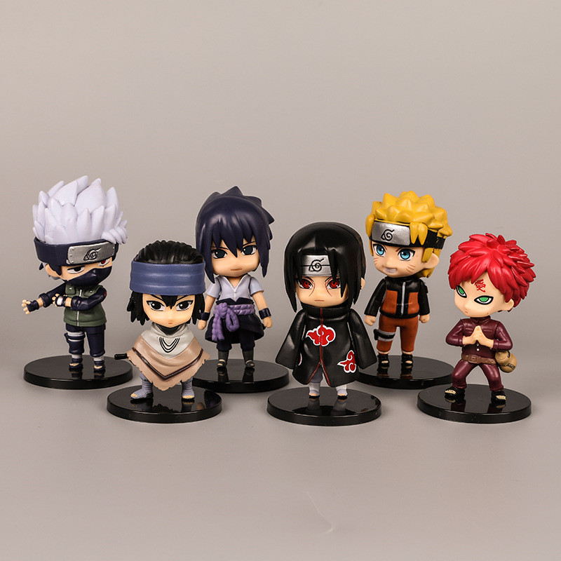 Naruto Car Decoration Toys 6 Pcs Sasuke Kakashi Itach Characters Set Anime Action Figures Doll Pvc Model Ornaments
Naruto Car Decoration Toys 6 Pcs Sasuke Kakashi Itach Characters Set Anime Action Figures Doll Pvc Model Ornaments
