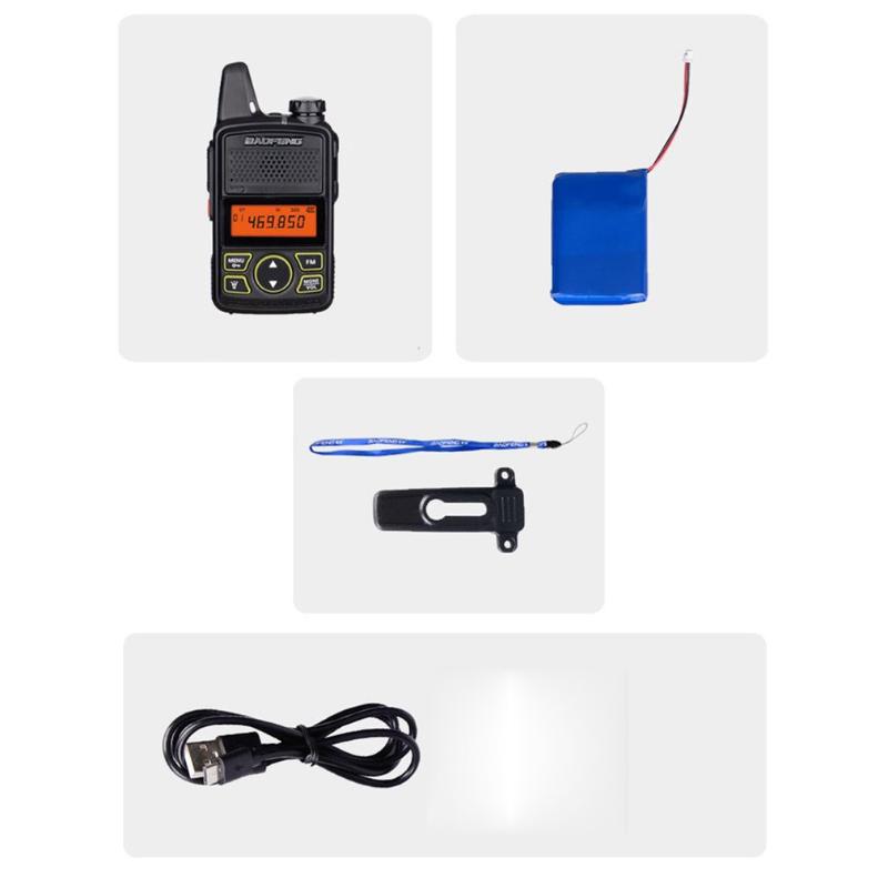 Baofeng BF-T1 Mini Baofeng T1 USB Kids Walkie Talkie Child HF Transceiver 400-470mhz Portable 20 Channels 0.5W-3W 3km-5km ONLENY
Baofeng BF-T1 Mini Baofeng T1 USB Kids Walkie Talkie Child HF Transceiver 400-470mhz Portable 20 Channels 0.5W-3W 3km-5km ONLENY