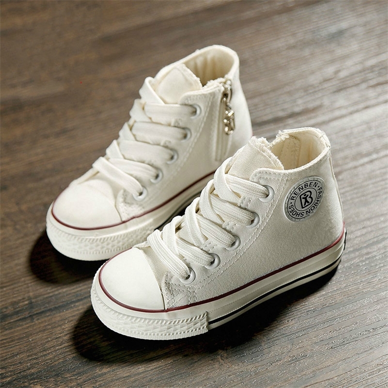 Kids for Girl High-top Children Canvas Boys Girls White Sneakers Baby Spring Casual Student Sports Shoes 201113, Red-02
Kids for Girl High-top Children Canvas Boys Girls White Sneakers Baby Spring Casual Student Sports Shoes 201113, Red-02