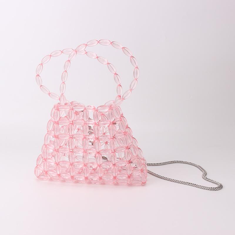 Summer Ladies Alec Handmade Pearl Bag Designer Beaded Shoulder Bag Multicolor Pearl Crossbody Luxury Evening Clutch Lady, Pink
Summer Ladies Alec Handmade Pearl Bag Designer Beaded Shoulder Bag Multicolor Pearl Crossbody Luxury Evening Clutch Lady, Pink