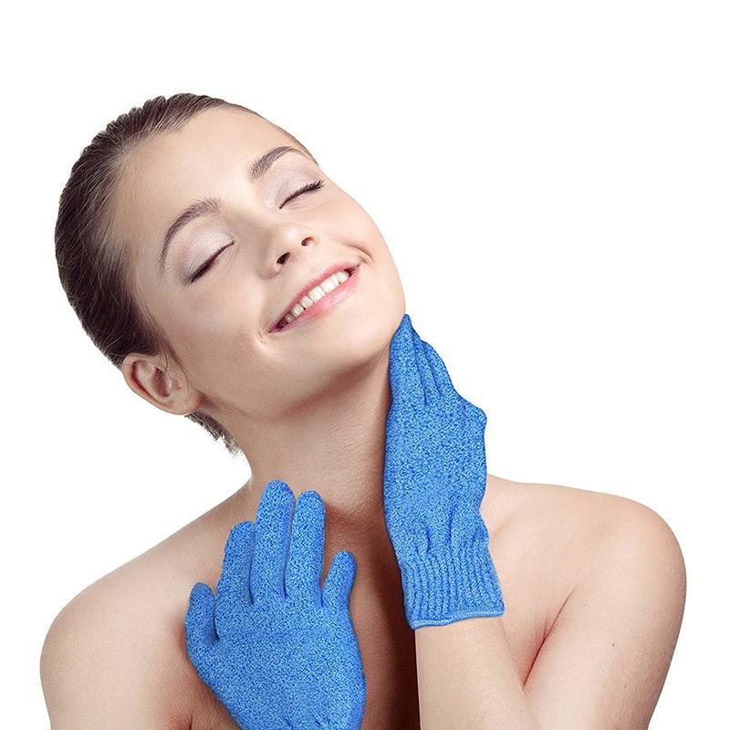 Bath gloves, hand towels, exfoliating moisturizing scrub mud, back rubbing, double-sided spa massage body care, independent packaging