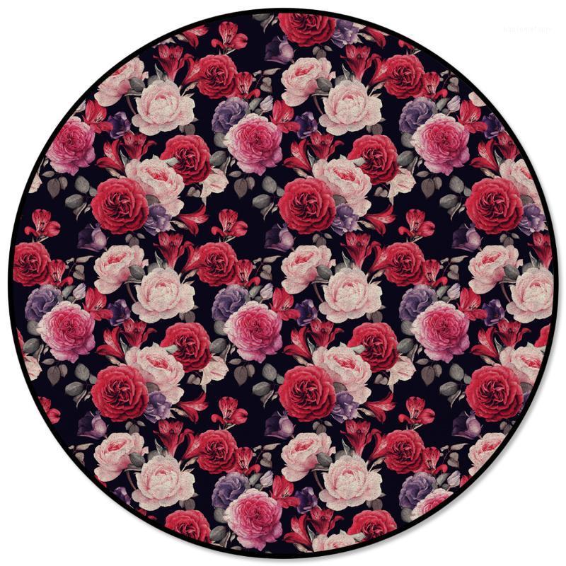 Vintage Red Rose Dining Table Floor Round Carpet Living Room Coffee Table Mat Prayer Mat Computer Chair Carpet Pet1, As pic
Vintage Red Rose Dining Table Floor Round Carpet Living Room Coffee Table Mat Prayer Mat Computer Chair Carpet Pet1, As pic