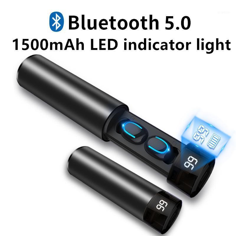 TWS Bluetooth Earphone 5.0 Wireless Earphone 3D Stereo Mini With Dual Mic Sports Waterproof Touch Earphones Auto Pairing Headset1, Red
TWS Bluetooth Earphone 5.0 Wireless Earphone 3D Stereo Mini With Dual Mic Sports Waterproof Touch Earphones Auto Pairing Headset1, Red