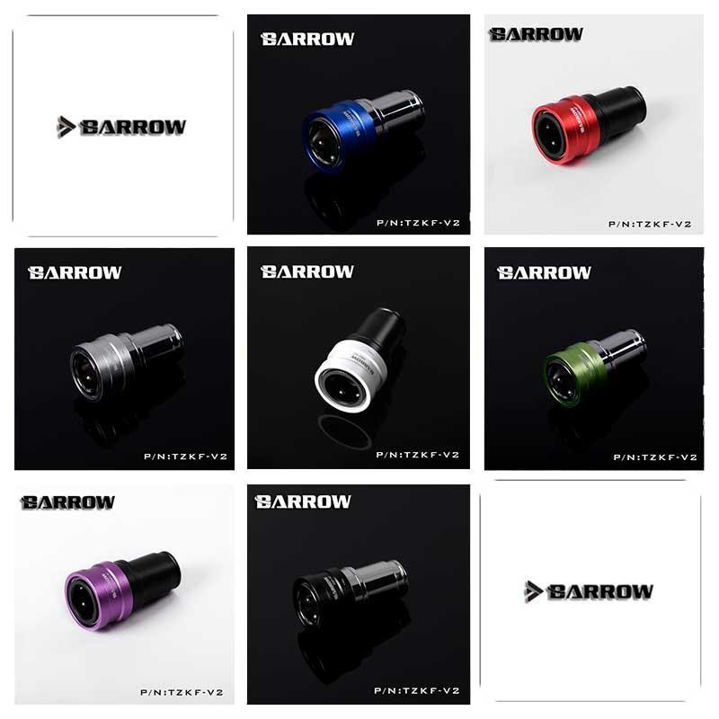 Barrow TZKMF-V2 Butted fitting,Fast-fit Waterstop,Female+Male, 7Color water cooler heatsink gadget1
Barrow TZKMF-V2 Butted fitting,Fast-fit Waterstop,Female+Male, 7Color water cooler heatsink gadget1