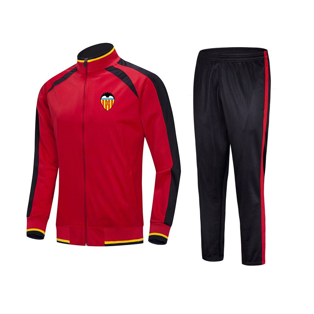 20/21 Valencia CF Football Club Tracksuit Men Training Uniforms Kids Thai Quality Club Set With Logo Adult sportswear, Black
20/21 Valencia CF Football Club Tracksuit Men Training Uniforms Kids Thai Quality Club Set With Logo Adult sportswear, Black