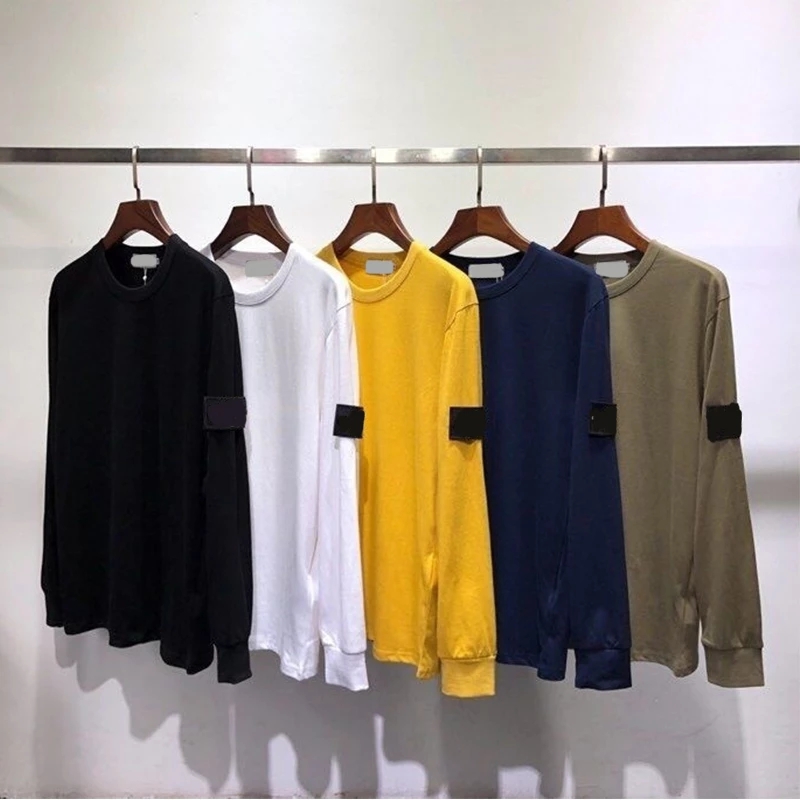 21SS Spring Long sleeve Tees embroidered round logo men women neck Sweatshirts couple casual designer 011405, Black
21SS Spring Long sleeve Tees embroidered round logo men women neck Sweatshirts couple casual designer 011405, Black