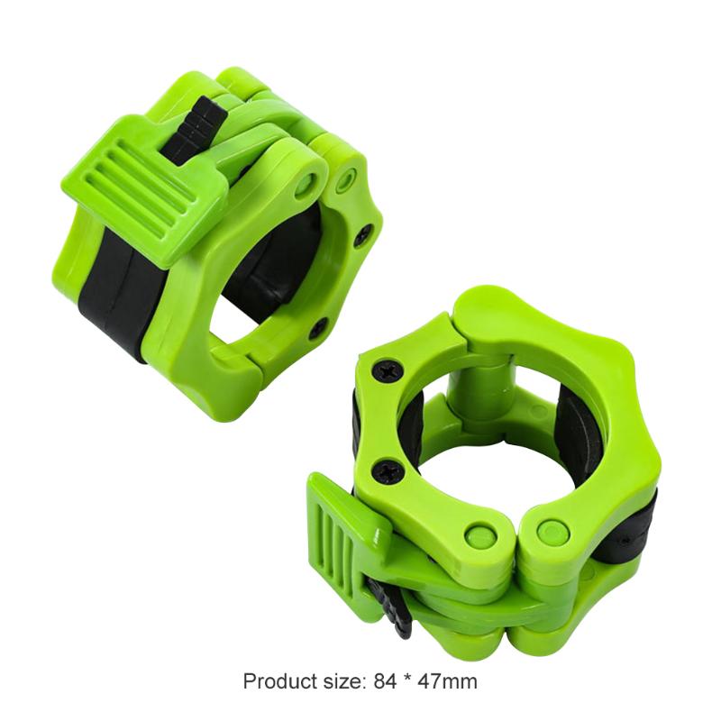 1 Pair Weight Lifting Spinlock Barbell Collar Gym Body Building Training Dumbbell Clips Clamp Fitness Gym Equipment Accessories