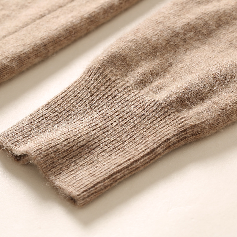 Women Sweater O-neck 100% Pure Goat Cashmere Knitting Pullovers Female Winter Soft Warm Jumpers Long Sleeve Cloth 201221