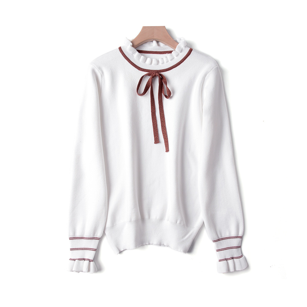 2021 New Women's Kawaii Striped College Sweet Girl Sweater Female Korean Punk Thick Cute Turn Down Collar Harajuku Pull Femm Pp3k, White
2021 New Women's Kawaii Striped College Sweet Girl Sweater Female Korean Punk Thick Cute Turn Down Collar Harajuku Pull Femm Pp3k, White