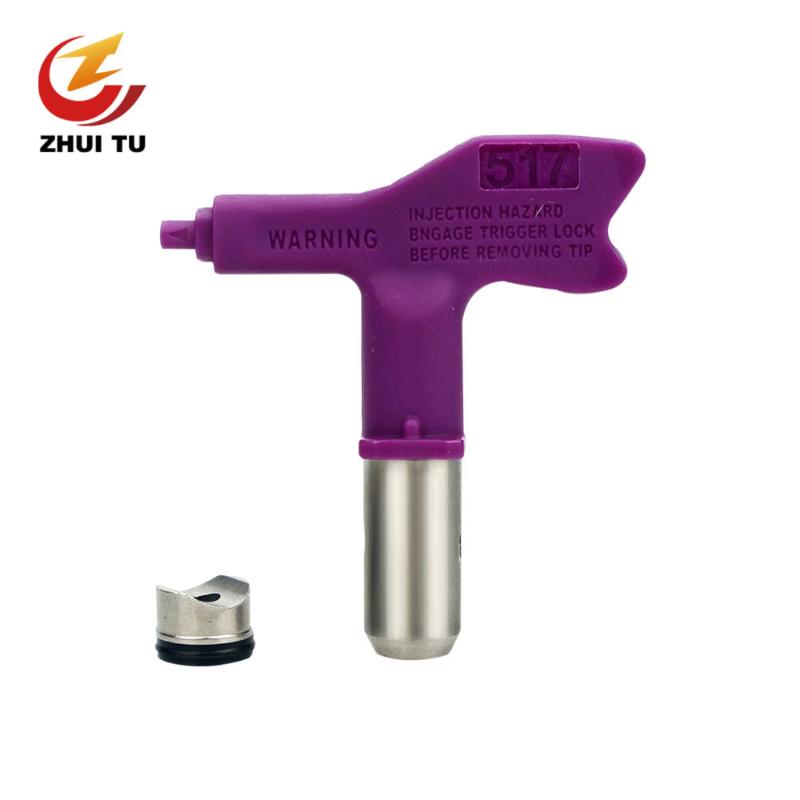ZHUI TU525/625 Nozzle High Pressure Airless Sprayer Nozzle Resistance To High Pressure Quality Excellent Atomization
ZHUI TU525/625 Nozzle High Pressure Airless Sprayer Nozzle Resistance To High Pressure Quality Excellent Atomization