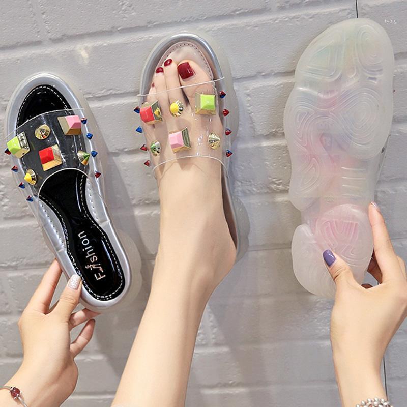 for women 2020 new summer rivets and thick bottoms for students to wear transparent wet net red slippers in summer1, See chart
for women 2020 new summer rivets and thick bottoms for students to wear transparent wet net red slippers in summer1, See chart