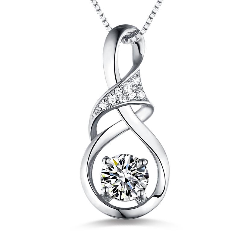 Drop Shipping Women Necklaces Infinity Clear Symbol Pendant Necklaces for True Love with Crystal Silver 925 Luxury Jewelry Gift
Drop Shipping Women Necklaces Infinity Clear Symbol Pendant Necklaces for True Love with Crystal Silver 925 Luxury Jewelry Gift