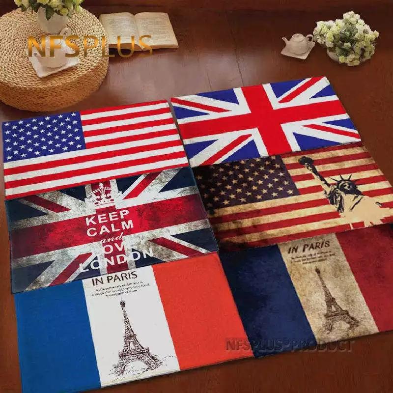 Decorative Floor Mat Carpet Vintage UK Flag Printed Fabric Non Slip Area Rug Bathroom Kitchen Bedroom Hallway Door Mats Doormat, Vintage france
Decorative Floor Mat Carpet Vintage UK Flag Printed Fabric Non Slip Area Rug Bathroom Kitchen Bedroom Hallway Door Mats Doormat, Vintage france