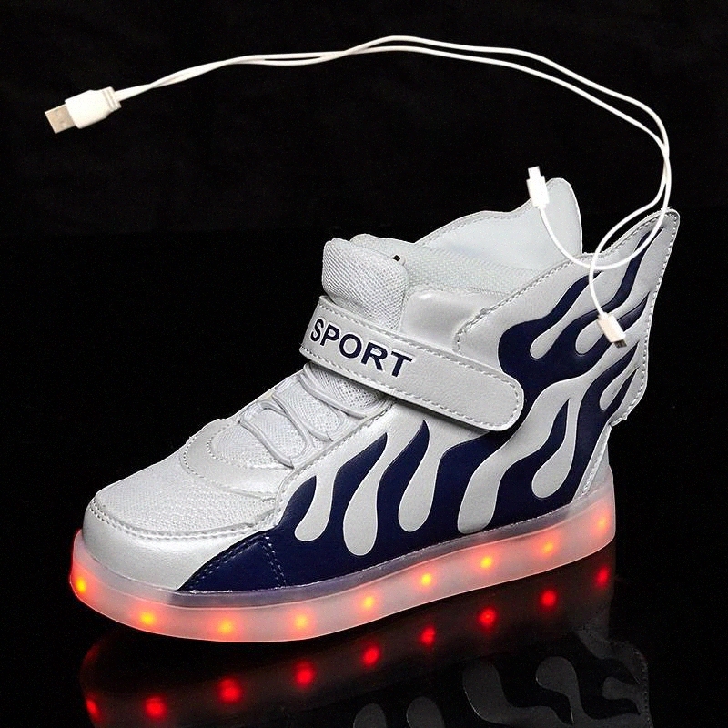 New usb charging glowing sneakers Kids Running led angel's wings kids with lights up luminous shoes girls' boys' shoes #Us4w
New usb charging glowing sneakers Kids Running led angel's wings kids with lights up luminous shoes girls' boys' shoes #Us4w