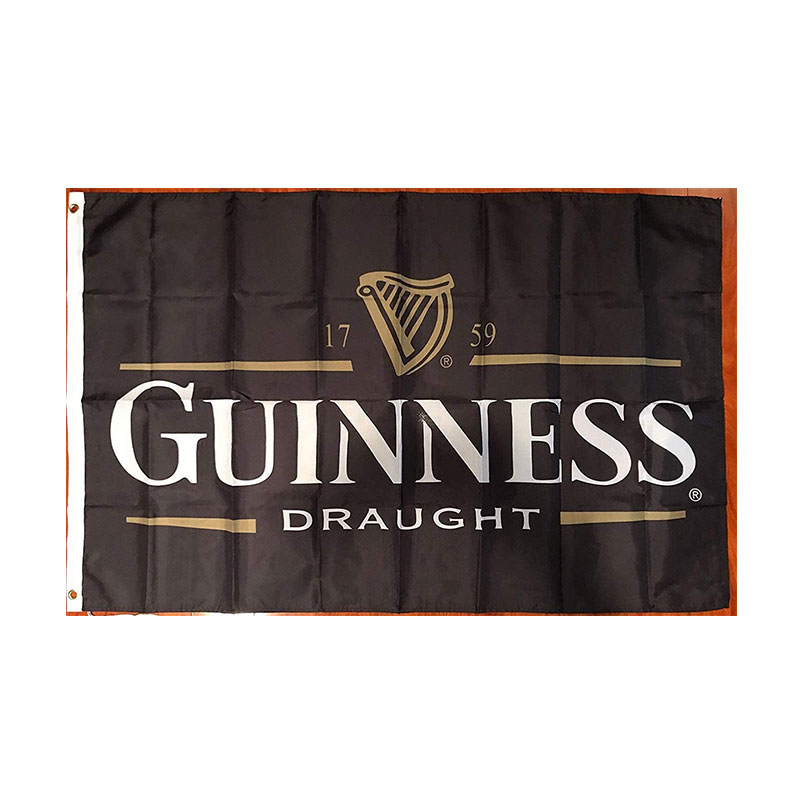 Guinness Traditional Draught Beer Flag Indoor Outdoor 3x5 Feet Digital Printing 100D Polyester With Brass Grommets Fast Free Shipping
Guinness Traditional Draught Beer Flag Indoor Outdoor 3x5 Feet Digital Printing 100D Polyester With Brass Grommets Fast Free Shipping