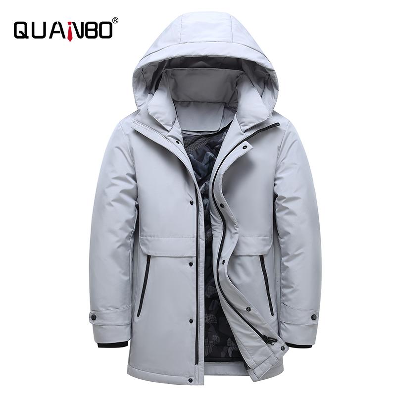 QUANBO 2020 New Men's Down Jacket Winter Plus Fat Size Liner Detachable Hooded Middle-aged Coat Warm Thick Mens Clothing, Black
QUANBO 2020 New Men's Down Jacket Winter Plus Fat Size Liner Detachable Hooded Middle-aged Coat Warm Thick Mens Clothing, Black