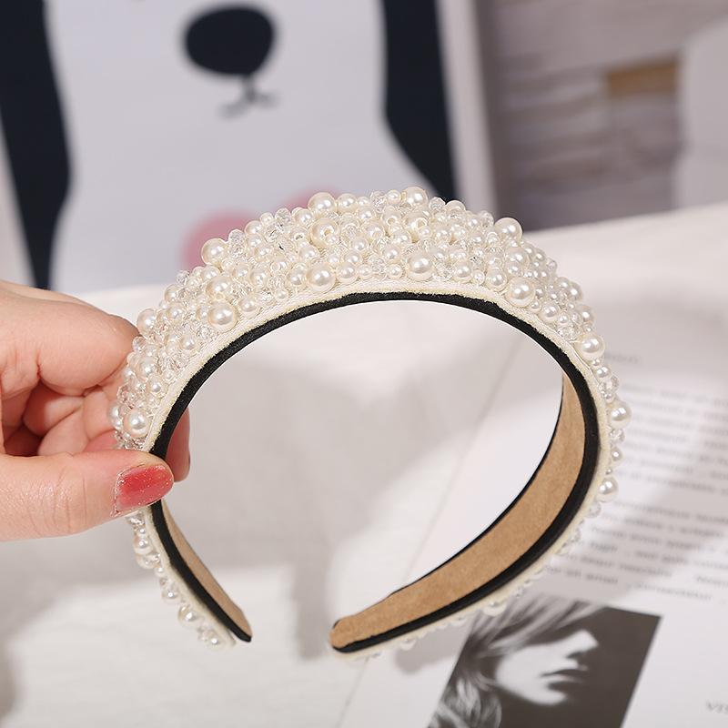 New Women Elegant Pearl Crystal Hairbands For Girls Sweet Headband Hair Hoops Ornament Lady Fashion Headbands Hair Accessories
New Women Elegant Pearl Crystal Hairbands For Girls Sweet Headband Hair Hoops Ornament Lady Fashion Headbands Hair Accessories