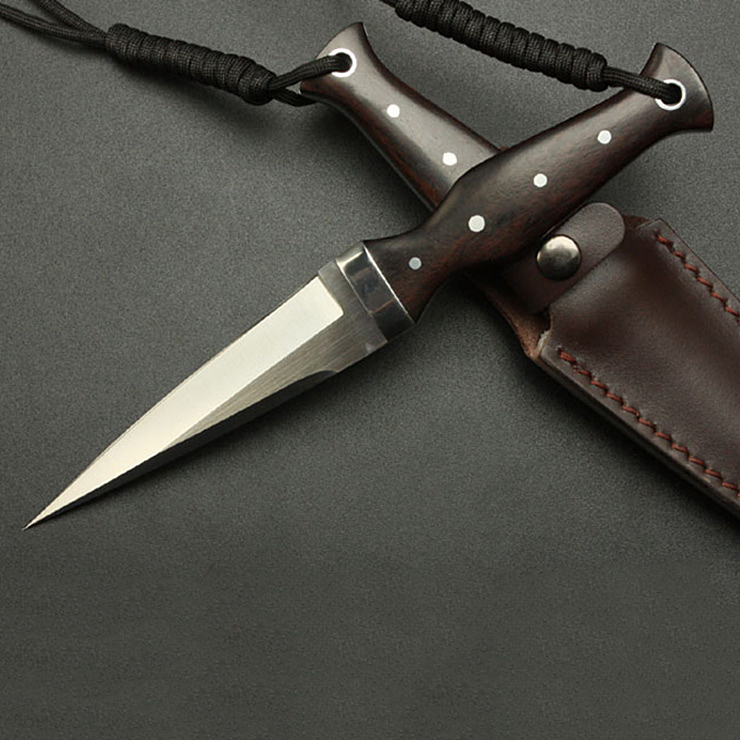 Top Quality Sword Fish Fixed Blade Knife AUS-10A 60HRC Satin Blade Full Tang Handle Outdoor Survival Rescue Knives
Top Quality Sword Fish Fixed Blade Knife AUS-10A 60HRC Satin Blade Full Tang Handle Outdoor Survival Rescue Knives