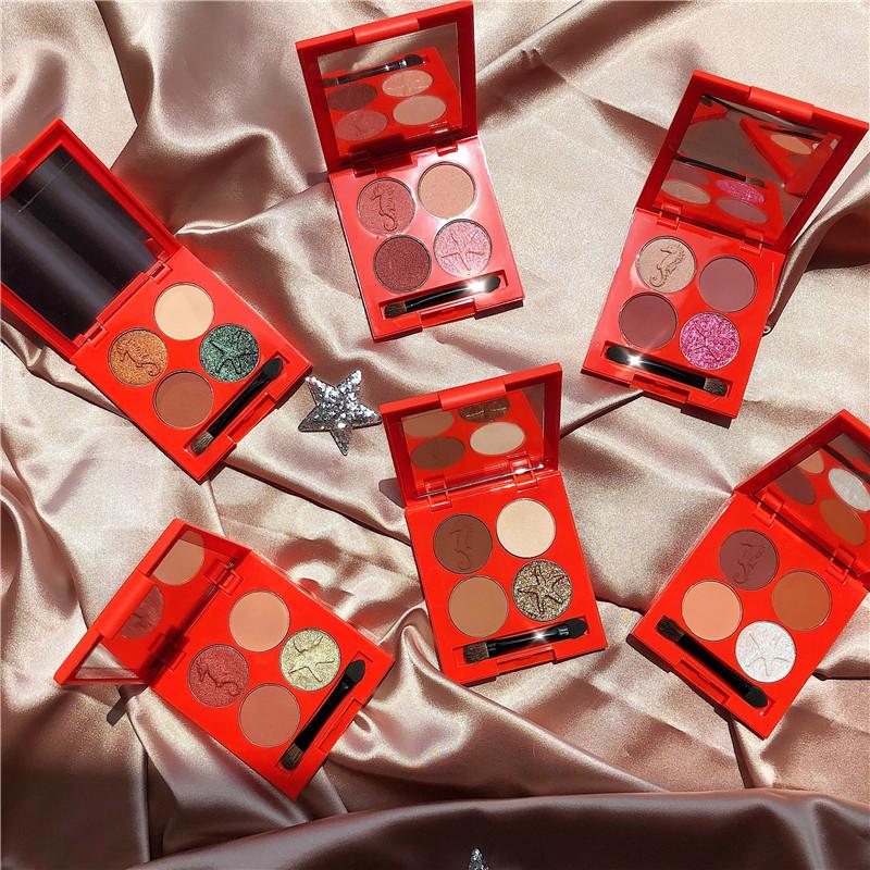 4 Colors Glitter Eyeshadow Pallete Brand Cosmetic Diamond Metallic Eye Shadow Palette Pigmented Shimmer Matte Make up Palette, 06
4 Colors Glitter Eyeshadow Pallete Brand Cosmetic Diamond Metallic Eye Shadow Palette Pigmented Shimmer Matte Make up Palette, 06