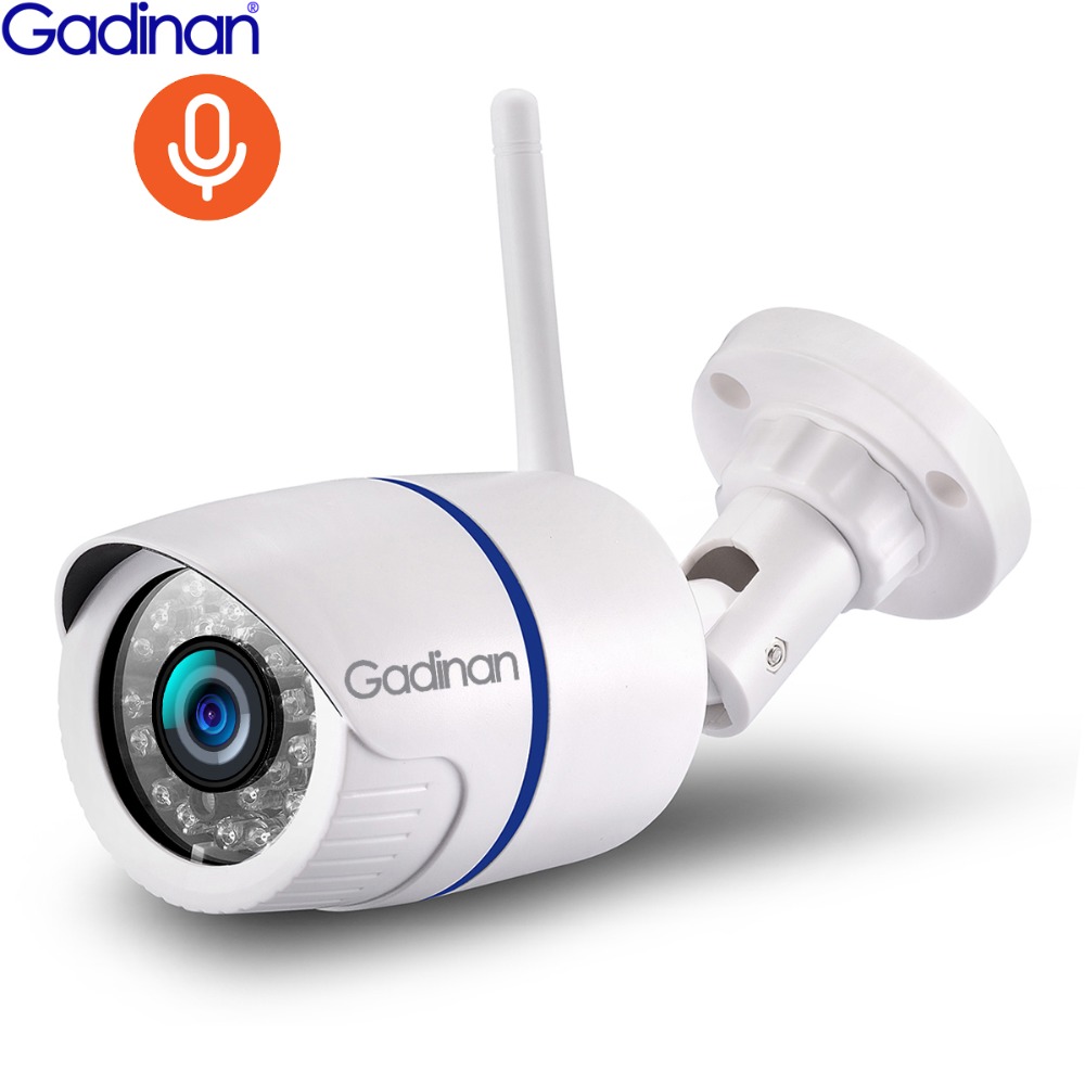 Gadinan Audio Record 1080P 960P 720P WiFi IP Camera Microphone Surveillance Outdoor Waterproof Security Night Vision CCTV Camera
Gadinan Audio Record 1080P 960P 720P WiFi IP Camera Microphone Surveillance Outdoor Waterproof Security Night Vision CCTV Camera