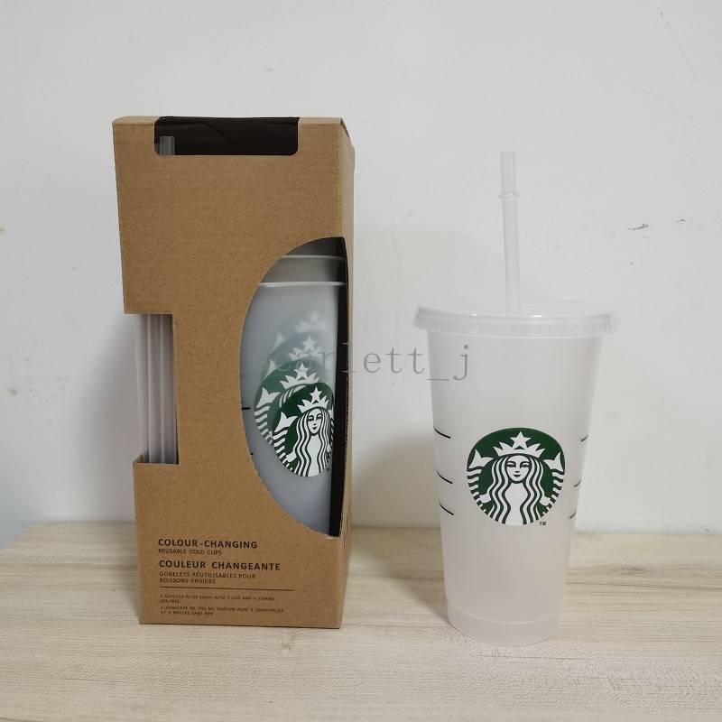 24OZ/710ml Transparent plastic cups Juice cups that do not change color Reusable beverage cup Starbucks cups with lids and straws Coffe, Customize
24OZ/710ml Transparent plastic cups Juice cups that do not change color Reusable beverage cup Starbucks cups with lids and straws Coffe, Customize