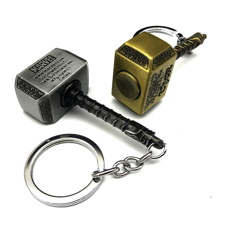 1pcs Spinning Top Fidget Ring Wiitin Thors Battle Hammer Fidget Spinner Made by Metal the Mighty Mjolnir Keychain Toy - Antique Brass Pop Fidget Toys
1pcs Spinning Top Fidget Ring Wiitin Thors Battle Hammer Fidget Spinner Made by Metal the Mighty Mjolnir Keychain Toy - Antique Brass Pop Fidget Toys