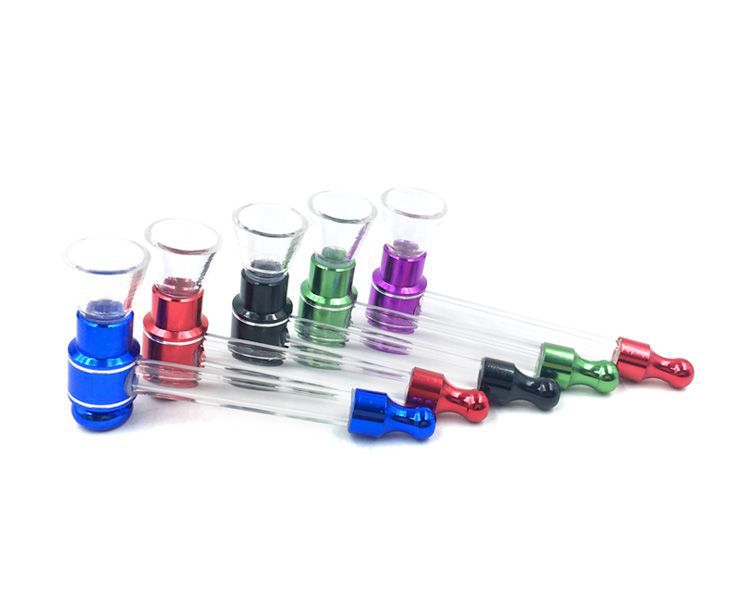 Glass Bong Smoking pipe Portable Metal Creative Colored Tobacco Pipe Transparent Cigarette Aluminum Alloy Removable Pipes With Bowl Smoke Accessory
Glass Bong Smoking pipe Portable Metal Creative Colored Tobacco Pipe Transparent Cigarette Aluminum Alloy Removable Pipes With Bowl Smoke Accessory