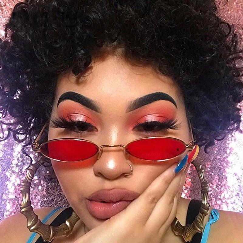 Sunglasses Retro Small Oval Ladies Brand Design Black Red Metallic For Female Fashion Designers Men
Sunglasses Retro Small Oval Ladies Brand Design Black Red Metallic For Female Fashion Designers Men