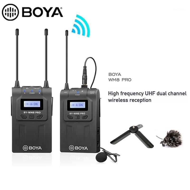BOYA WM8 Pro-K1K2 UHF Wireless Lavalier Microphone System Audio Video Recorder Receiver for Canon Nikon Sony Camera Professional1
BOYA WM8 Pro-K1K2 UHF Wireless Lavalier Microphone System Audio Video Recorder Receiver for Canon Nikon Sony Camera Professional1
