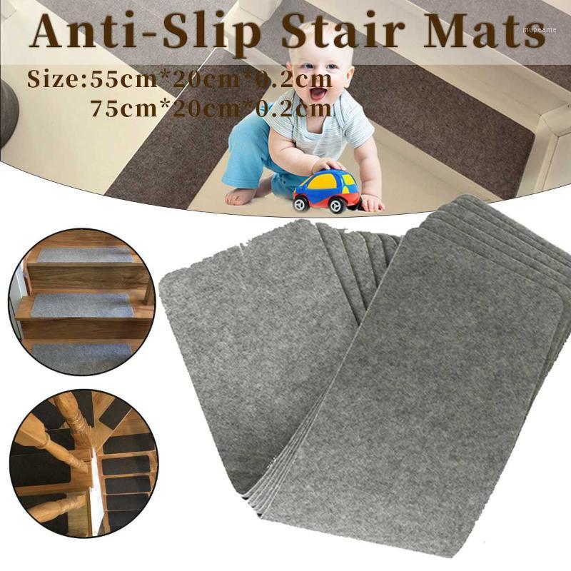 4Pcs Self-adhesive Step Mats Floor Rug Carpet for Stairway Anti-Slip Stair Mats Foot Pad Entrance Mat Safety Pad /75X20cm1, Light grey
4Pcs Self-adhesive Step Mats Floor Rug Carpet for Stairway Anti-Slip Stair Mats Foot Pad Entrance Mat Safety Pad /75X20cm1, Light grey