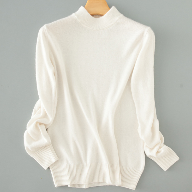 Cashmere Green Turtleneck Lady's Plus Size Pullovers Black Female Sweater Casual Women Jumper Winter Pull Femme 201201