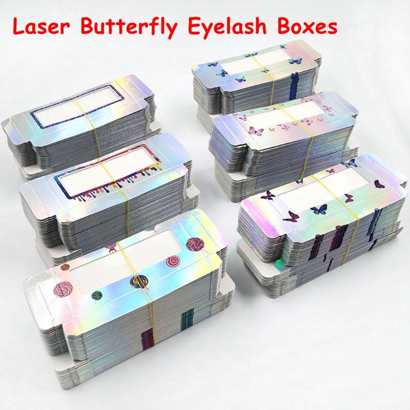 5/10PCS Butterfly/Lollipop/People Pattern Laser Holographic Eyelash Packaging Box Wholesale Bulk Empty Rectangle Eyelash Boxes
5/10PCS Butterfly/Lollipop/People Pattern Laser Holographic Eyelash Packaging Box Wholesale Bulk Empty Rectangle Eyelash Boxes