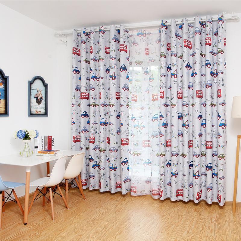 Cartoon Car Printed Window Curtain Rod Pocket Curtain Panels for Kids Bedroom1, As pic
Cartoon Car Printed Window Curtain Rod Pocket Curtain Panels for Kids Bedroom1, As pic