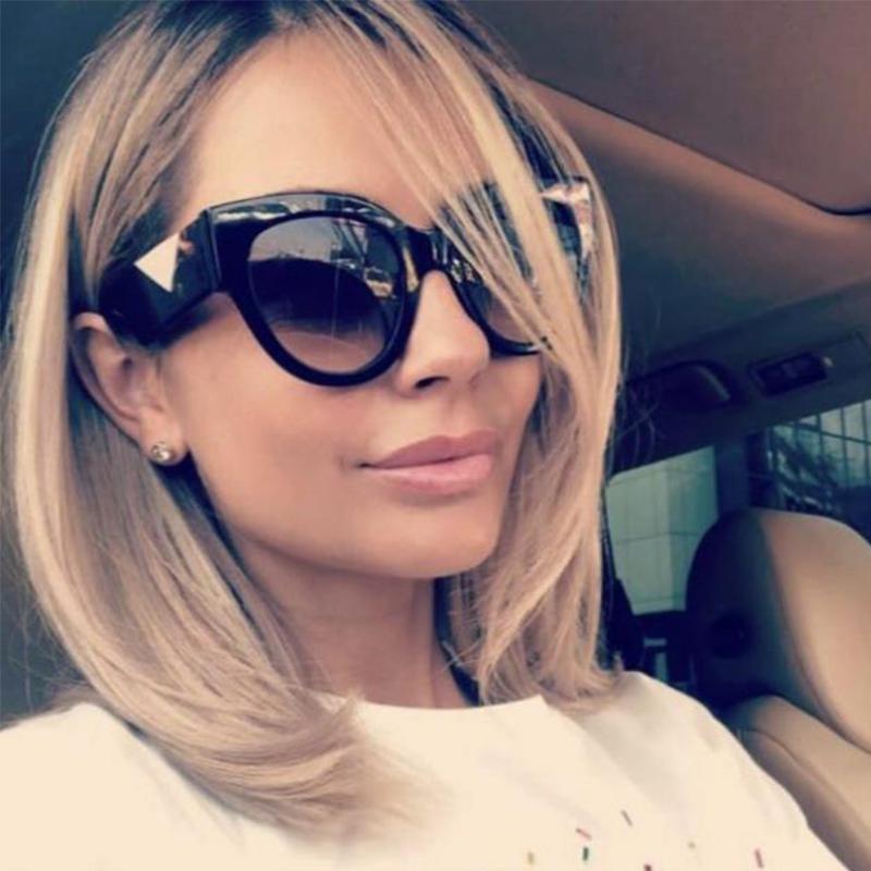 Luxury Oversized Sunglasses Women Vintage Designer Brand Cateye Sun Glasses For Female Big Thick Frame Sexy Black Shades UV400
Luxury Oversized Sunglasses Women Vintage Designer Brand Cateye Sun Glasses For Female Big Thick Frame Sexy Black Shades UV400