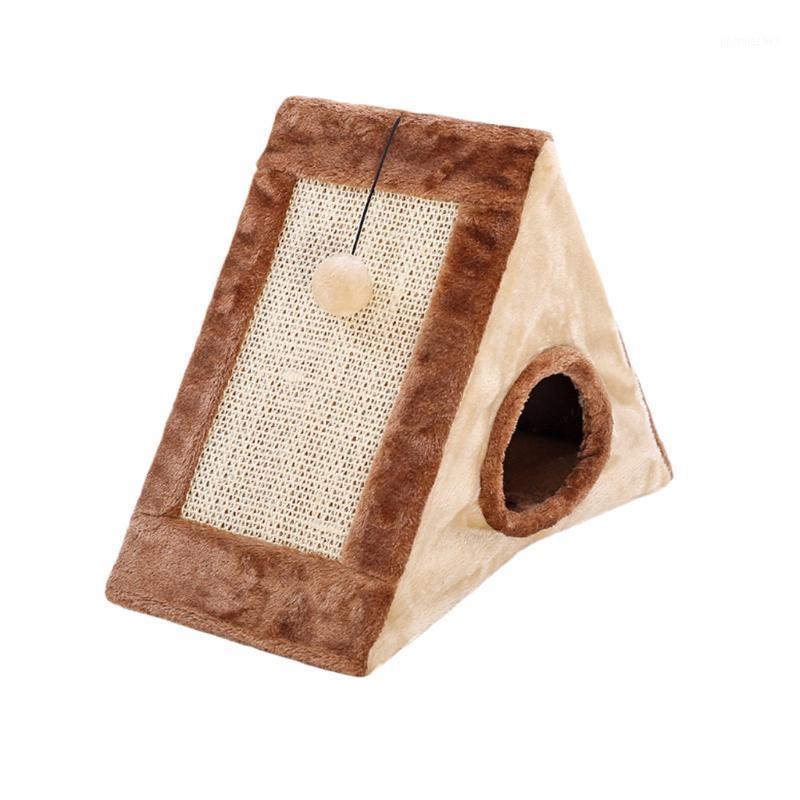 Pet Supplies Cosy Durable Toy Tent Cat Cave Triangle Soft Bed Playhouse Small Hanging Ball With Scratching Board Foldable1
Pet Supplies Cosy Durable Toy Tent Cat Cave Triangle Soft Bed Playhouse Small Hanging Ball With Scratching Board Foldable1