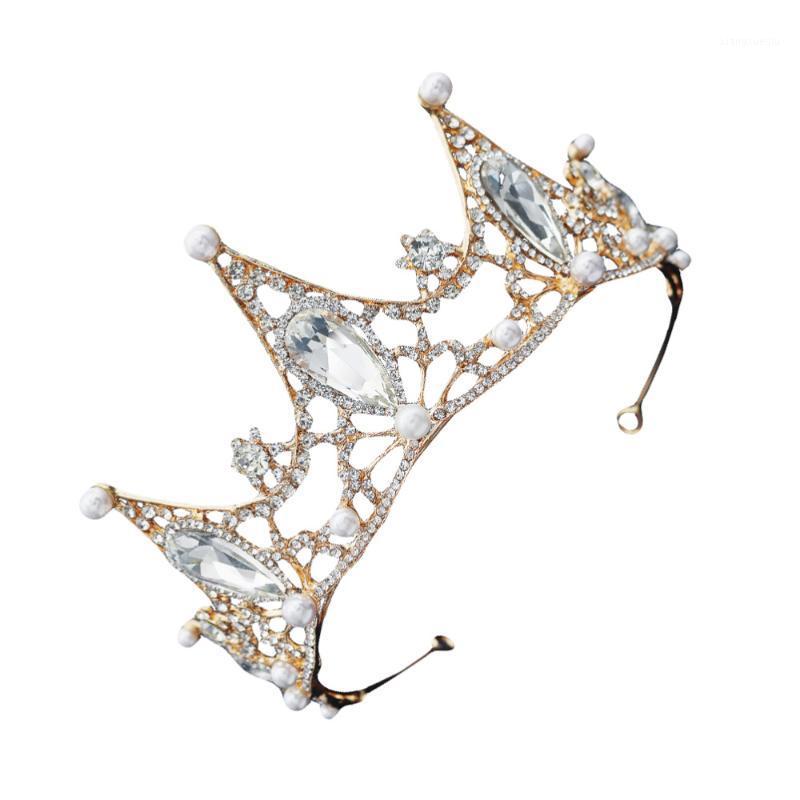 Hair Clips & Barrettes Rhinestone Crown Wedding Party Headband Accessory Po Prop Decor, Golden;silver
Hair Clips & Barrettes Rhinestone Crown Wedding Party Headband Accessory Po Prop Decor, Golden;silver