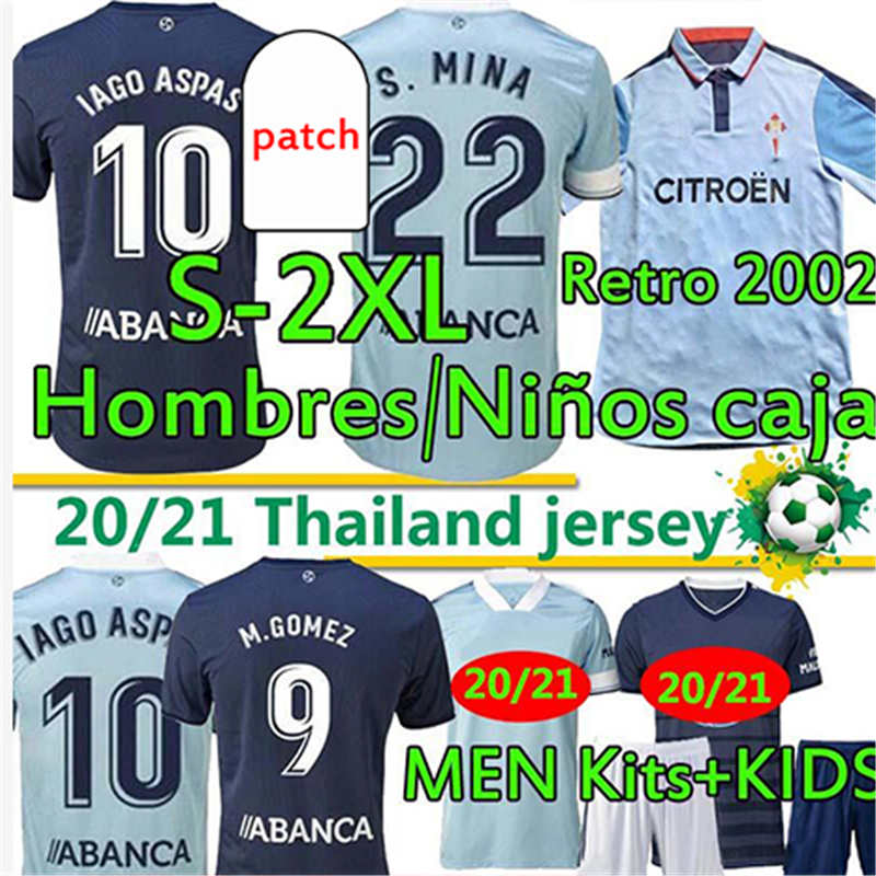 Retro Soccer jerseys 2002 2004 RC Celta de Vigo Men kids kits 20 21 camiseta chándal de futbol IAGO ASPAS .MINA DENIS SUÁREZ Football Shirt, 1 home
Retro Soccer jerseys 2002 2004 RC Celta de Vigo Men kids kits 20 21 camiseta chándal de futbol IAGO ASPAS .MINA DENIS SUÁREZ Football Shirt, 1 home