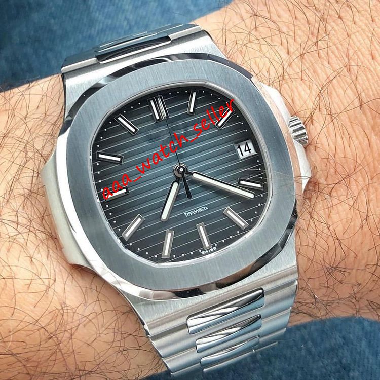 18 styles U1 Factory Luxury mens watches 40mm 5711 5711R Engraved mechanical automatic movement sapphire crystal sport wirstwatches, Slivery;brown
18 styles U1 Factory Luxury mens watches 40mm 5711 5711R Engraved mechanical automatic movement sapphire crystal sport wirstwatches, Slivery;brown
