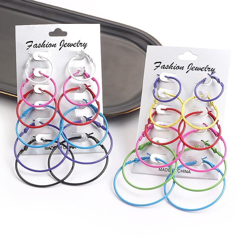 Hiphop/rock Black Big Circle Round Hoop Earrings Gold Hoops Woman Ear Creoles Bamboo Earrings Rings 2020 Women Earring Jewelry
Hiphop/rock Black Big Circle Round Hoop Earrings Gold Hoops Woman Ear Creoles Bamboo Earrings Rings 2020 Women Earring Jewelry