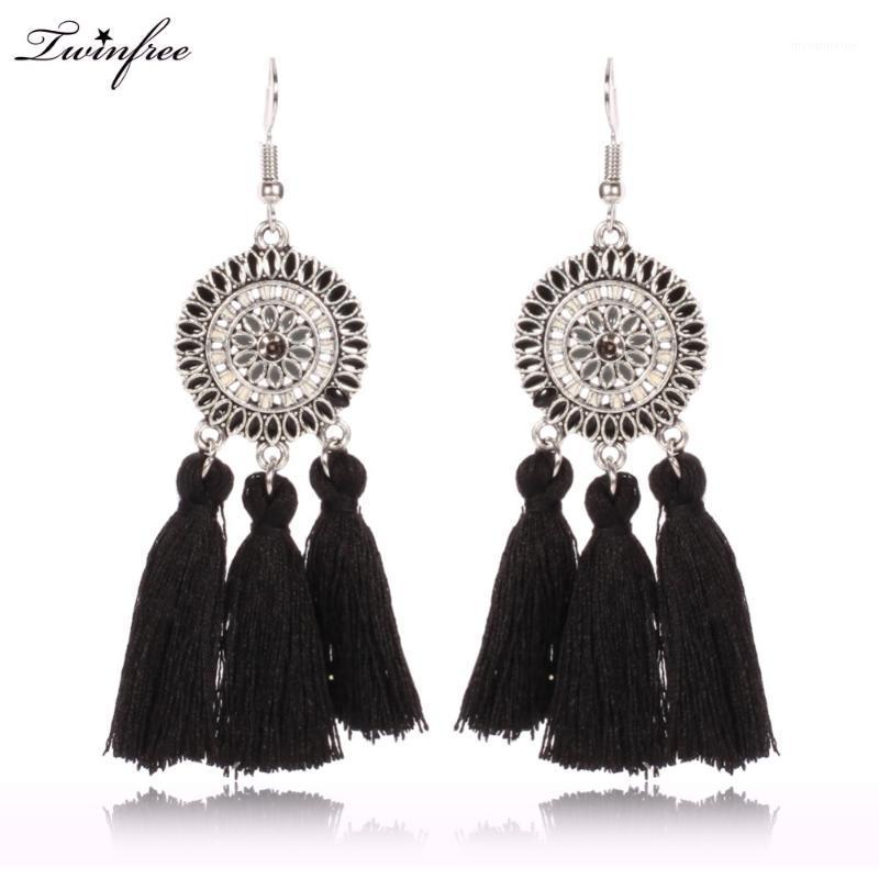 Green/Black/White/Rose Color Sunflower Oil Painting Silver Color Cloth Tassels Women Earrings HY-75311
Green/Black/White/Rose Color Sunflower Oil Painting Silver Color Cloth Tassels Women Earrings HY-75311