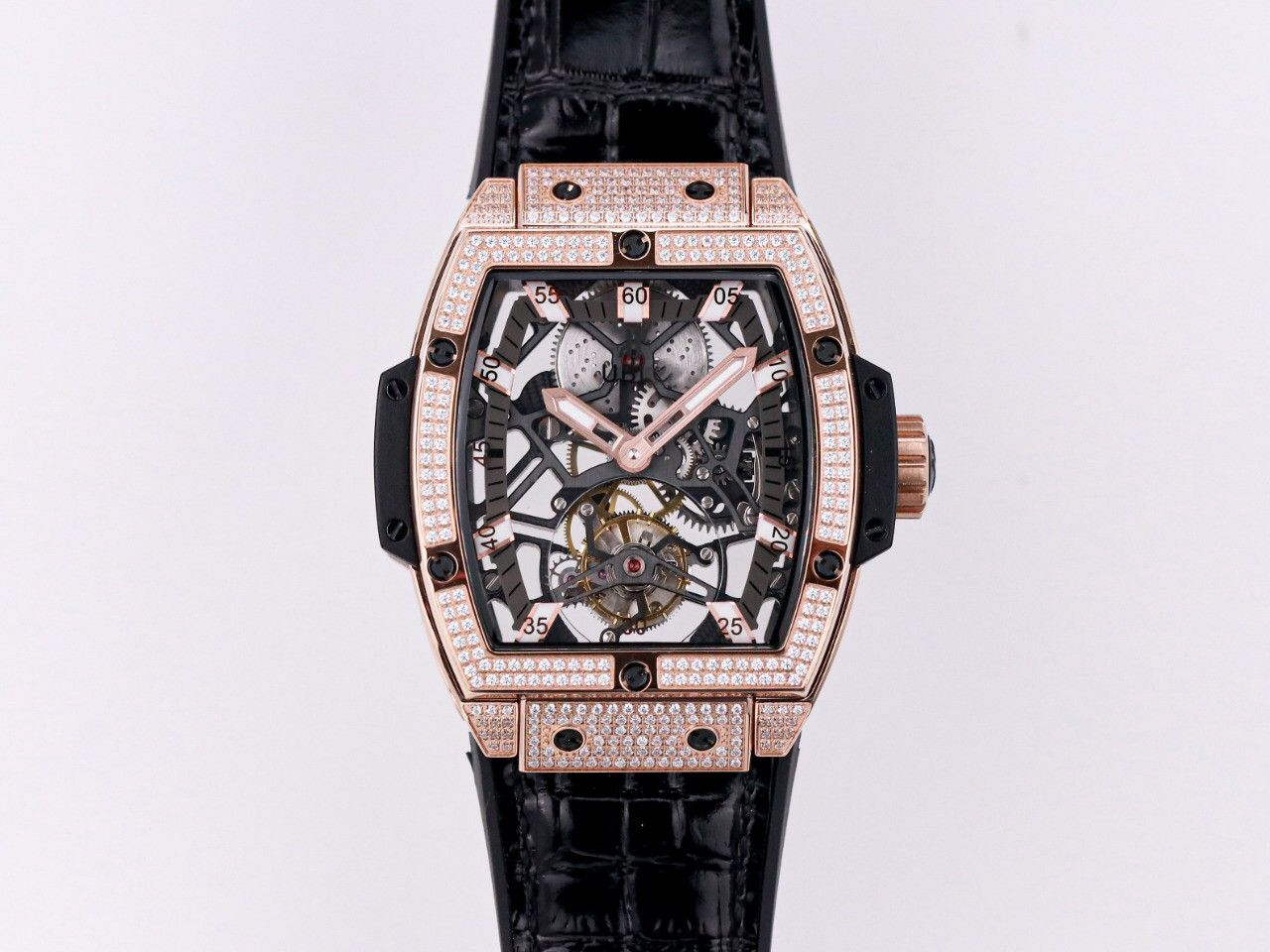 JB watch HUB9006 manual chain movement true touro wheel machinery 18K rose gold/Platinum to create case carbon fiber dial sapphire mirror leat, Slivery;brown
JB watch HUB9006 manual chain movement true touro wheel machinery 18K rose gold/Platinum to create case carbon fiber dial sapphire mirror leat, Slivery;brown