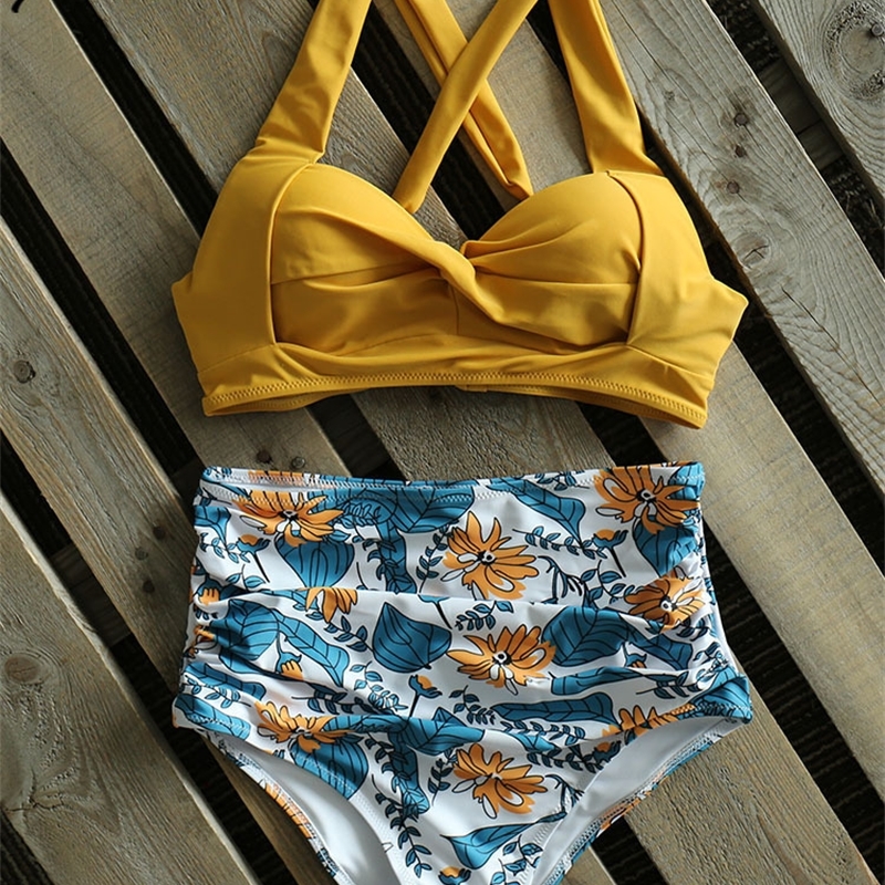 Sexy High Waist Bikini Halter Plus Size Swimwear Women Swimsuit Female Bikini Set Bodysuit Bathing Suit Summer biquini Y200319, Ndl2010y1
Sexy High Waist Bikini Halter Plus Size Swimwear Women Swimsuit Female Bikini Set Bodysuit Bathing Suit Summer biquini Y200319, Ndl2010y1